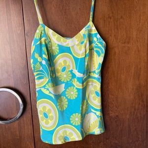 Erica Tanov Silk Camisole Top